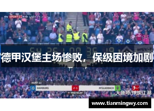 德甲汉堡主场惨败，保级困境加剧